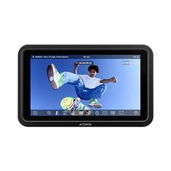 Atomos Shinobi Go 5" 1500 Nit HDR Monitor - 5 pollici touch screen, ingresso HDMI 1.4, precisione del colore professionale, soluzione ideale per monitoraggio esterno e fotocamera