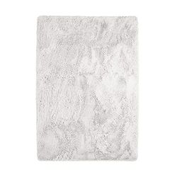 Tappeto a pelo lungo, extra morbido, 190 x 290 cm, colore: bianco