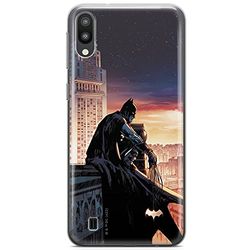 ERT GROUP mobiltelefonfodral för Samsung M10 originalt och officiellt licensierat DC mönster Batman 060 optimalt anpassad till formen på mobiltelefonen, fodral tillverkad av TPU-plast