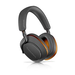 Bowers & Wilkins Px8 McLaren Edition Bluetooth draadloze over-ear ruisonderdrukkende hoofdtelefoon - Galvanic Grey & Papaya Orange