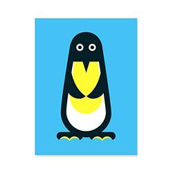 Bibu Lámina Infantil, Papel sin Brillo 100% Reciclado, Azul/Amarillo, Talla única