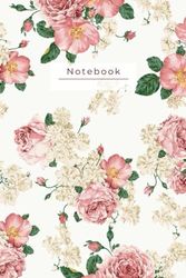 Vintage Notebook: Flower vintage notebook