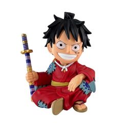 PLASTOY - SPAARVARKEN ONE PIECE : LUFFYTARO