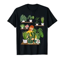Amante de las plantas de interior Alocasia Frydek Jardinería niñas Camiseta