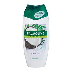 Palmolive Gel doccia Naturals, noce di cocco e latte, 6 x 250 ml, crema doccia con latte idratante e profumo di cocco