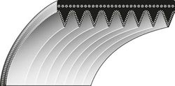 RATIOPARTS 8-782 aandrijfriemen type 6-24 x 690 V-ribbelriem
