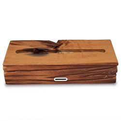 BOB -Woodcessories EcoDock voor iPad 1-3 dockingstation van echt scheepshout