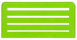 Rapidesign Lettering Aid Template, 1/8, 5/32, 3/16, 1/4 Inch Sizes, 1 Each (R925)