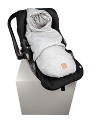 Kaiser Couverture Enveloppante Caroline Jersey Star, Light Grey