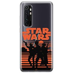 ERT GROUP mobiltelefonfodral för Xiaomi MI NOTE 10 Lite originalt och officiellt licensierat Star Wars mönster 026 optimalt anpassad till formen på mobiltelefonen, gedeeltelijk transparant