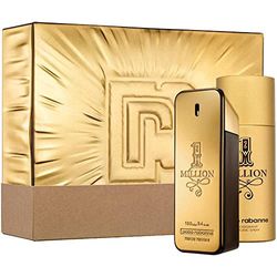 Paco Rabanne 1 Million Giftset 250ml Edt Spray 100ml/Deo Spray 150ml