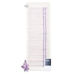 VEVOR Mata grzewcza do terapii z jadeitem ametystem daleko na podczerwień z jonami ujemnymi, temperatura od 39 do 70°C, timer 0-12 godzin, mata łagodząca ból pleców, 1830 x 610 mm