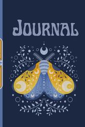 Journal: 6"x9" 100 Lined Pages For Full and New Moon Ritual, Meditation, and Manifestation Notes