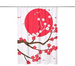 Bonamaison Shower Curtain, Polyester, Multicolor, 150x200