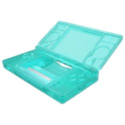 eXtremeRate Coque Remplacement Complète pour Nintendo DS Lite, Coque pour Nintendo DS Lite Console Portable avec Bouton de Remplacement Vert Émeraude, Console Non Incluse