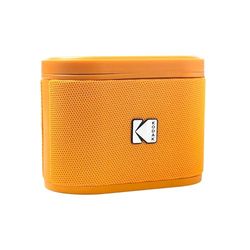 KODAK SOUNDBRIX Draadloze draagbare luidspreker, aansluiting tot 100 luidsprekers, magnetisch dock en krachtig geluid, 5 W, 3 uur looptijd, oranje
