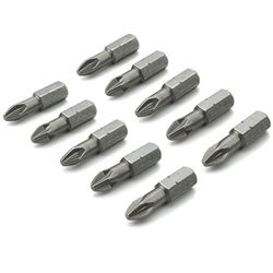 YATO YT-04712 Pièces de 10 bits tournevis PZ2 s2 x 25 mm