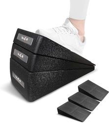 Yes4All Stapelbare Schuine Raad 3pcs, Schuim Helling Board Kalf Brancard Met Meerdere Hoeken Voor Thuis Gym, Binnenshuis, Buitenshuis