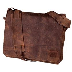 fixbag FB1_47137 - schoudertas met adapterplaat voor alle Klickfix varianten (niet inbegrepen) of met Klickfix uitbreidingen voor fiets, e-bike, e-scooter en stuur, bruin, Mit Klickfix Adapterplatte +