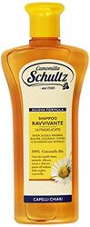 Schultz – Shampoo ravvivante, ultra Delicato, 100% Camomilla Bio – 250 ml – [confezione da 4]