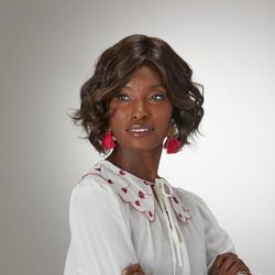 Elusive Wig by Natural Image- Dark Chocolate Mist