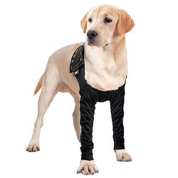 Suitical Recovery Double Sleeves - 2XLarge - Black - Tutore arto per Cane