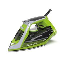 Imetec EcoSmart stoomstrijkijzer, Eco Technology, super platte Glide Ceramic strijkzool, uitstekende resultaten bij een laag stroomverbruik, 2200 W, stoomstoot 180 g, antikalk, verticale stoom