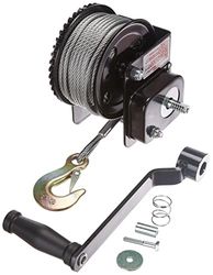 Kerbl - Treuil avec corde 20 m / 5 mm de diamètre - Charge max. 720 kg