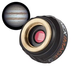 Celestron 93708 NexImage: gerador de imagens coloridas do sistema solar de 10 MP Solar System Colour Imager, preto