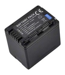 Amsahr Bateria de substituição digital para Panasonic VW-VBT380, HC-V Series HC-V110, V130, V160, V180