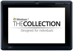 Acer Aspire ICONIA TAB W501 10.1 inch LED Tablet (AMD-C50 Dual Core, 2GB RAM, 32GB HDD, Wireless, Bluetooth, Win 7 Home Premium 32-bit, 3G) + Keyboard
