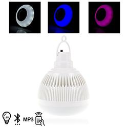 Silica dmt124white - luidspreker Bluetooth lamp LED L3S, wit