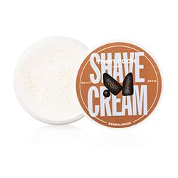 Men Rock Crema da barba Sandalo, rasatura premium per pelli sensibili 100ml