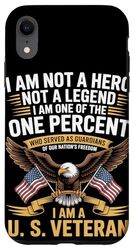 Orgoglioso Giornata dei veterani dell"aquila veterana Custodia per iPhone XR