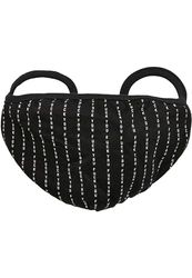 Urban Classics Fuck You Face Mask 2-Pack Everyday, Black/White, One Size