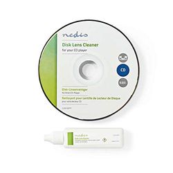 Nedis Limpador de leitor de discos CD 20 ml