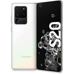 SAMSUNG Smartphone MÓVIL Galaxy S20 Ultra Cloud White - 6.9'/17.5CM - CAM (108+48+12+VGA)/40MPX - OC - 128GB - 12GB RAM - 5G - A