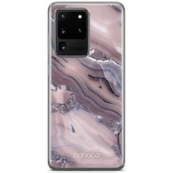 ERT GROUP Hoes voor mobiele telefoon voor Samsung S20 Ultra Original en officieel gelicentieerd Babaco patroon Abstract 004 optimaal aan de vorm van de mobiele telefoon aangepast, hoes van TPU