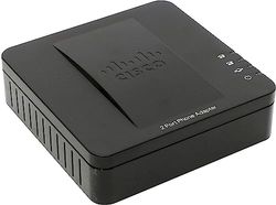 Cisco SPA112 Telefoonadapter, 5,8 x 15,2 x 24,4 cm, Zwart