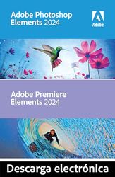 Adobe Photoshop Elements 2024 & Adobe Premiere Elements 2024| 1 Dispositivo | 1 Usuario | PC | Código de activación enviado por email