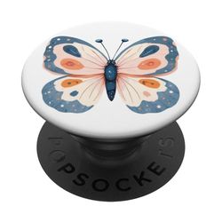 Mariposa Azul PopSockets PopGrip Adhesivo