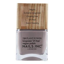 Nails.INC 73% Plant Power Nail Polish, Long Lasting Nail Color Lasts Up to 10 Days, Quick Drying, Cruelty Free, Vegan, 21 Free Formula, What's Your Spirituality?, (14ml)