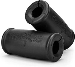 Yes4All Ergonomico Fat Grip (Diametro esterno 5,6 cm) - Costruite ogni giorno i vostri bicipiti, tricipiti e muscoli delle braccia più grandi con la nostra impugnatura spessa per bilancieri e manubri