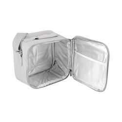 Bergner Cube - Porta alimentos de poliéster, 23 x 22 x 13,5 cm