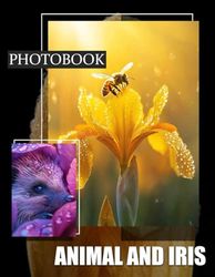 Animal and Iris: Unique Patterns With Vintage Blue Shades | 40 Stunning Images For Home Decoration Photo Book