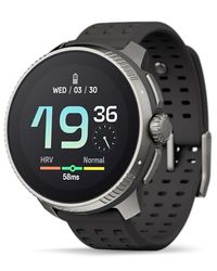 SUUNTO Race Montre de Sport Homme Femme, Tracker d'Activités GPS Running, Bi-Band GNSS, Carte Hors Ligne, Écran Tactile AMOLED, Smartwatch Cardiofréquencemètre Podomètre Altimètre, Autonomie 26 Jours