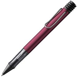 LAMY AL-star black purple - Balpen met transparante, ergonomische greep & lijndikte M - lichtgewicht aluminium behuizing - inclusief vulling met grote capaciteit LAMY M 16 in zwart