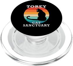 Nombre de la reunión familiar del grupo del santuario del gato Torey PopSockets PopGrip para MagSafe