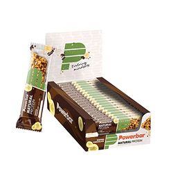 Powerbar Natural Protein Banana Chocolate 18x40g - Veganer Protein Riegel + Natürliche Zutaten