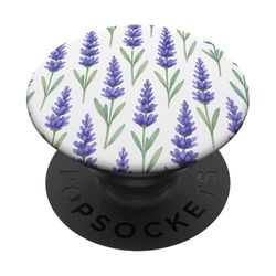 Lavender Flower PopSockets PopGrip Adhesivo